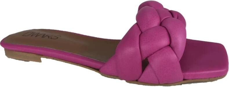 Dwrs Bolivia Comfort Sliders voor vrouwen Purple Dames