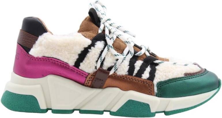 Dwrs Victoriabaars Stijlvolle Sneakers voor modebewuste vrouwen Pink Dames