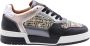 DWRS LABEL DWRS RUGBY tweed Black Stone Dames Sneaker J6523 - Thumbnail 2