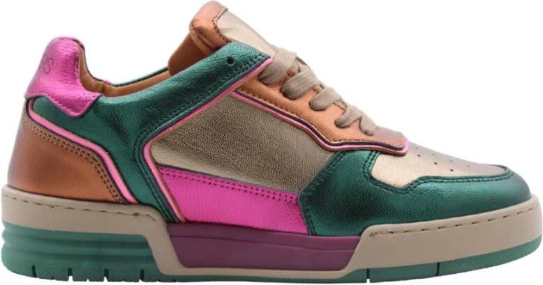 Dwrs Sneaker Groen Dames