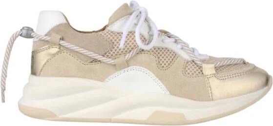 Dwrs PRE Order Maryland Sneakers | White Beige Beige Dames