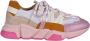 Dwrs LOS Angeles Sneakers | Pink Orange Roze Dames - Thumbnail 1