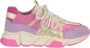 Dwrs Dames Sneakers Los Angeles Terry pink Lila - Thumbnail 2