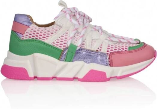 Dwrs Victoriabaars Stijlvolle Sneakers voor modebewuste vrouwen Pink Dames - Foto 9