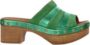 Dwrs Sneek metallic Hakken | Green Groen Dames