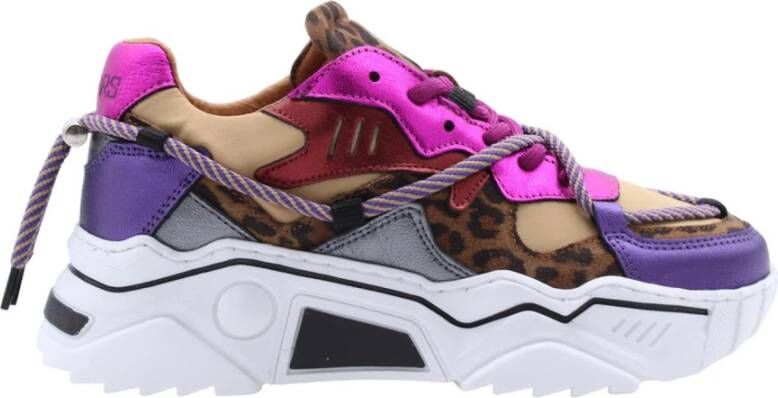 Dwrs Stijlvolle Carpa Sneaker voor Vrouwen Purple Dames