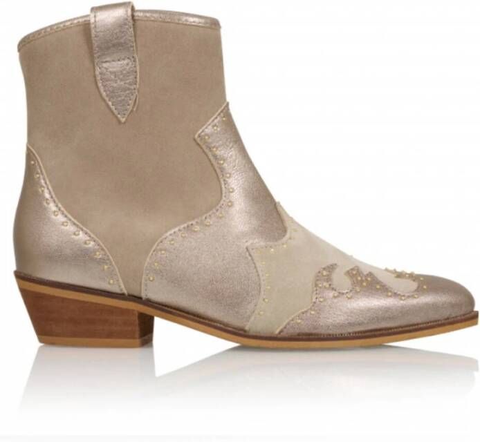 Dwrs Stijlvolle Lyon Studs Enkellaars