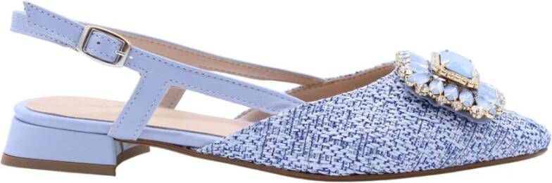 E mia Folegan Slingback Schoenen Blue Dames