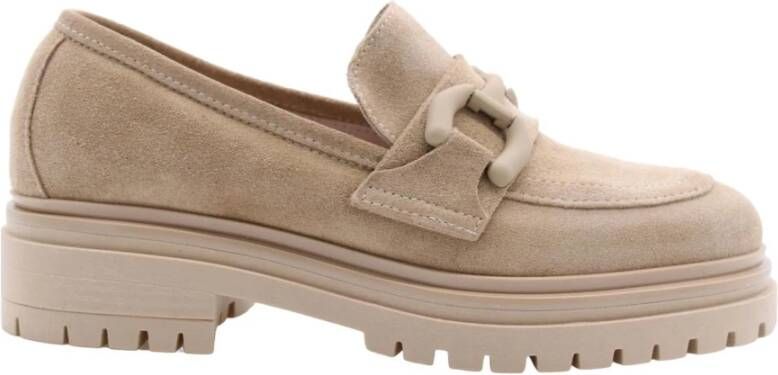 E mia Stijlvolle Mossel Loafers voor vrouwen Beige Dames - Foto 8