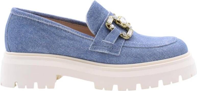 E mia Mocassin Aalbes Stijlvol Model Blue Dames - Foto 16