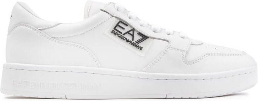 Emporio Armani EA7 Cup Sole Trainers Wit Heren
