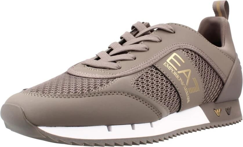 Ea7 emporio armani Black & White Laces Schoenen Grijs - Foto 7