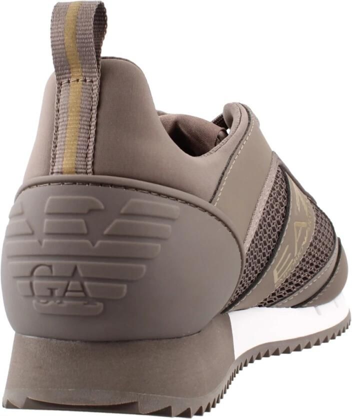 Ea7 emporio armani Black & White Laces Schoenen Grijs - Foto 3