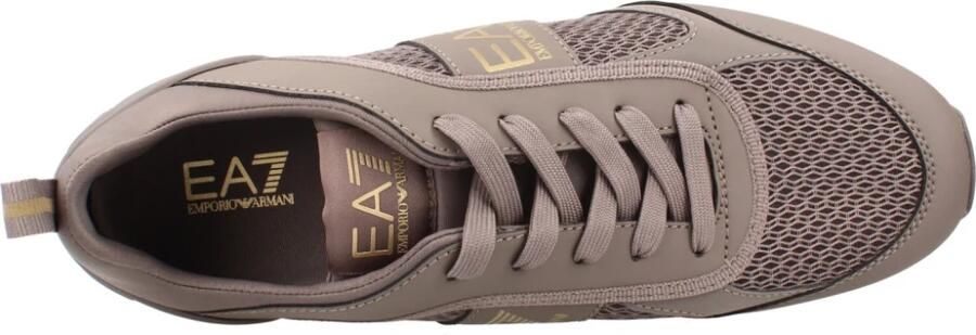 Ea7 emporio armani Black & White Laces Schoenen Grijs - Foto 4