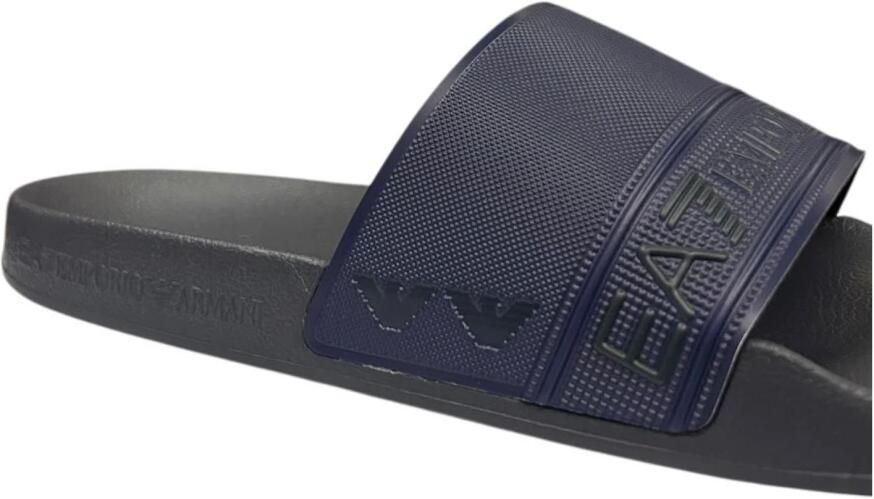 Emporio Armani EA7 Blauwe Flip Flops & Sliders - Foto 2