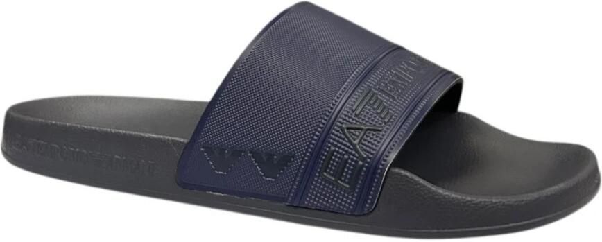 Emporio Armani EA7 Blauwe Flip Flops & Sliders - Foto 5