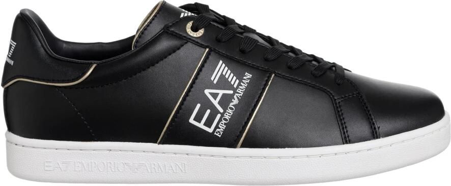 Emporio Armani EA7 Luxe Vetersluiting Sneakers Black Heren