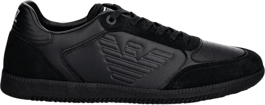 EA7 Emporio Armani Sneakers met labelprints model 'NEW HERITAGE EAGL'