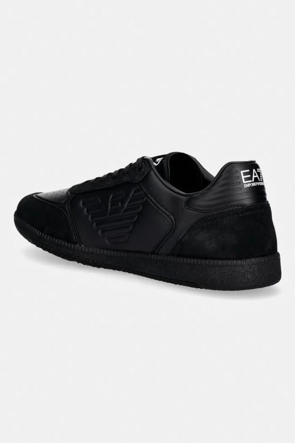 EA7 Emporio Armani Sneakers met labelprints model 'NEW HERITAGE EAGL' - Foto 6