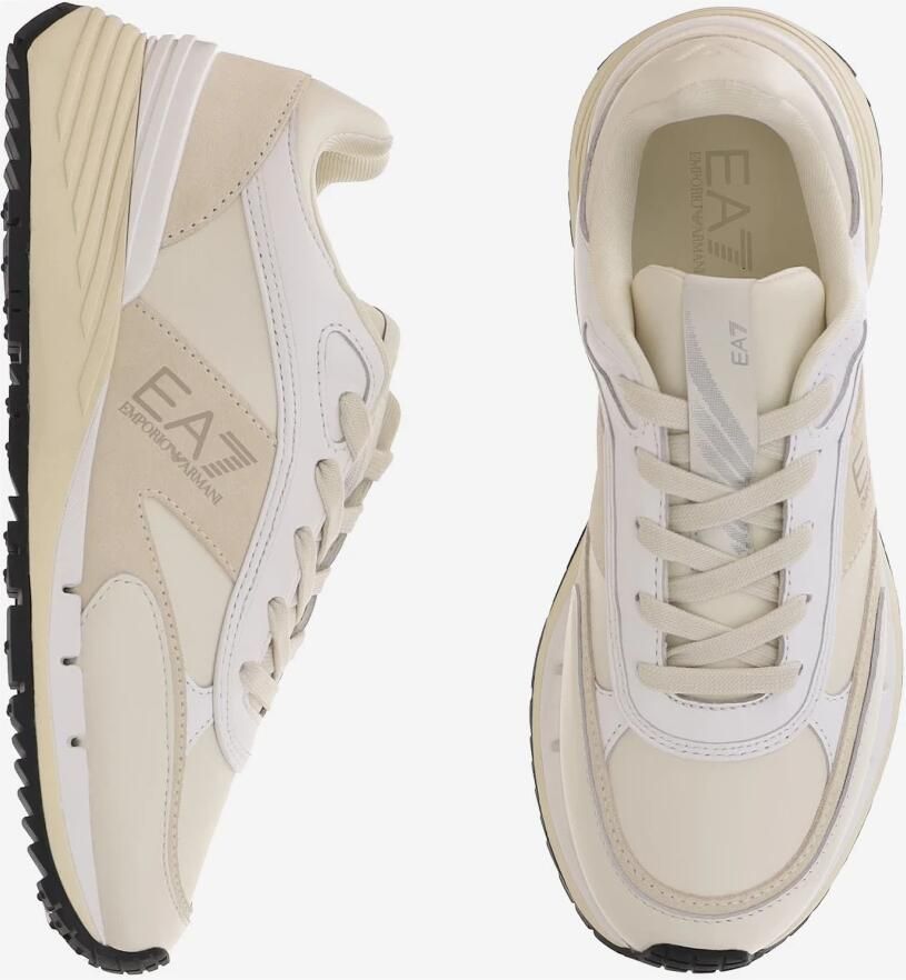 Emporio Armani EA7 Leren sneakers met logo - Foto 2