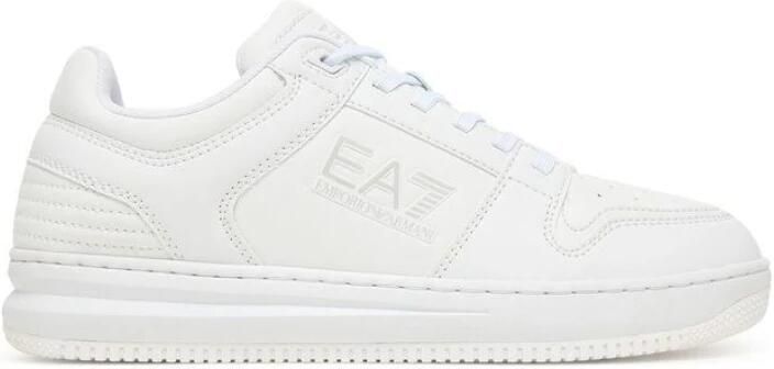 Emporio Ar i EA7 Leren Sneakers met Veters