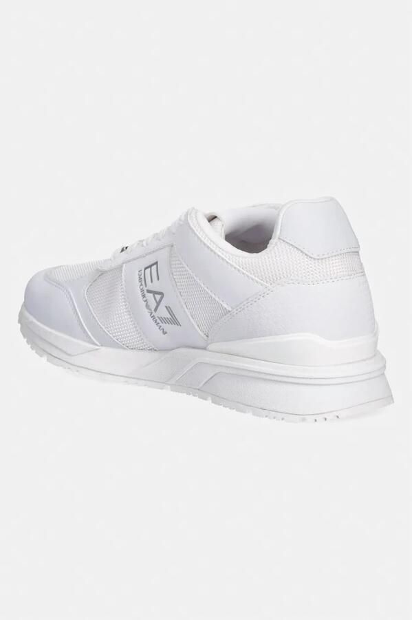 Emporio Armani EA7 Logo-print Panelled Sneakers - Foto 3