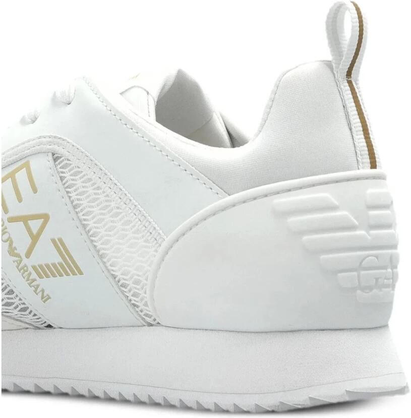 EA7 Emporio Armani Sneakers met labeldetails model 'BLACK AND WHITE' - Foto 3
