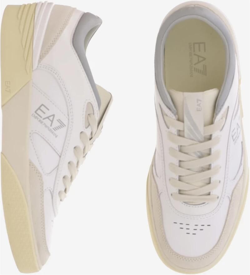 Emporio Armani EA7 OTG Pride Luxe leren sneakers met suède accenten - Foto 2
