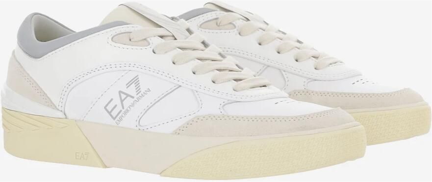 Emporio Armani EA7 OTG Pride Luxe leren sneakers met suède accenten - Foto 5