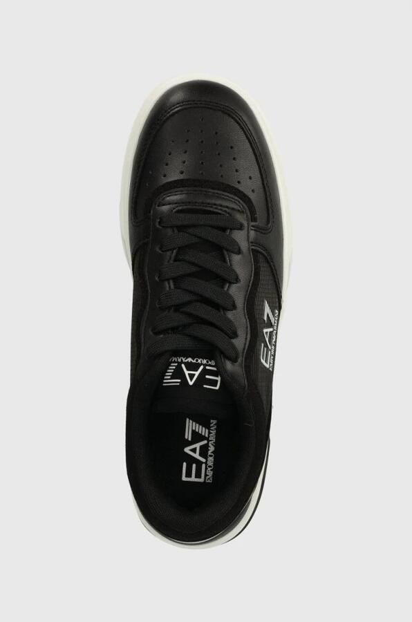 Emporio Armani EA7 Premium Court Sneakers - Foto 4