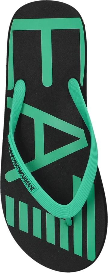 Emporio Ar i EA7 Rubberen slippers met logo - Foto 2