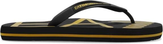 Emporio Ar i EA7 Rubberen slippers met logo