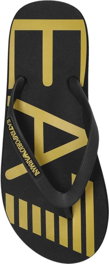 Emporio Ar i EA7 Rubberen slippers met logo - Foto 2