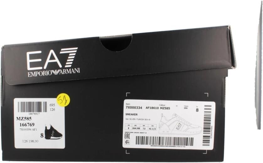 Ea7 emporio armani Black&white Laces Schoenen Blauw - Foto 9