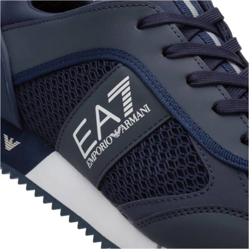 Emporio Ar i EA7 Sneaker Sneakers Sportschoenen Schoenen Blauw X8X027 XK050 D813 - Foto 3