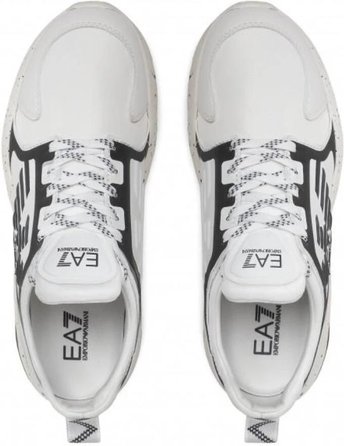 Ea7 Sneakers with logo Emporio Ar i Wit
