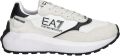 Emporio Armani EA7 Sportschoenen met logo - Wit
