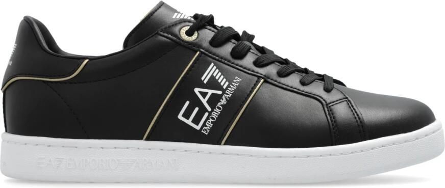Emporio Armani EA7 Luxe Vetersluiting Sneakers Black Heren - Foto 6