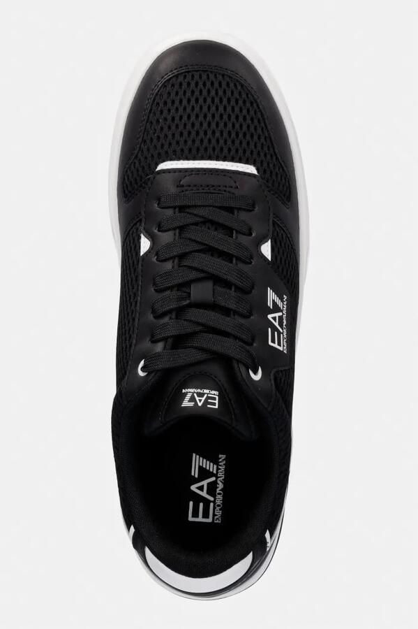Emporio Armani EA7 Sneakers met logoprint en mesh-panelen - Foto 2