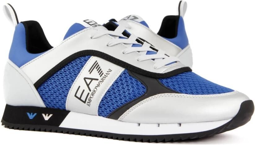 Ea7 emporio armani Black&white Laces Schoenen Blauw - Foto 10
