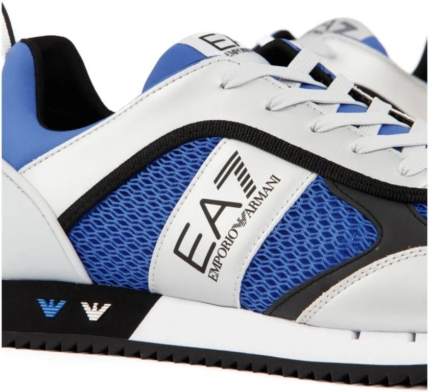 Ea7 emporio armani Black&white Laces Schoenen Blauw - Foto 6