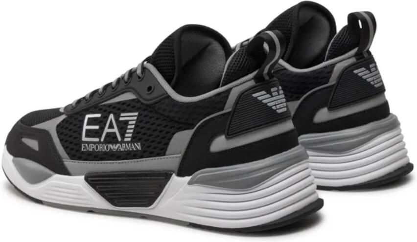 Emporio Ar i EA7 Zwarte Casual Trainers Sneaker Black