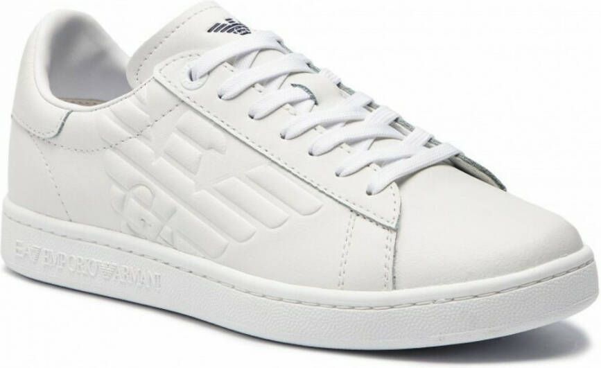 Emporio Ar i EA7 Witte sneakers geïnspireerd op sportkleding White - Foto 6