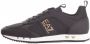 Emporio Ar i EA7 Zwarte Gouden Witte Sneaker Unisex Hardloopschoen Black - Thumbnail 6