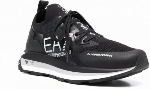 Emporio Armani EA7 Sneakers runninG training mesh uni Us22Ea22 X8X113 Zwart Heren