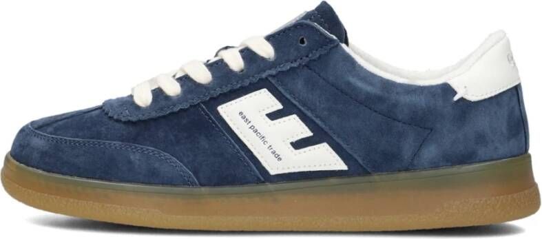 EAST PACIFIC TRADE Lage sneakers Dames Santos-w Maat: 41 Materiaal: Suède Kleur: Blauw