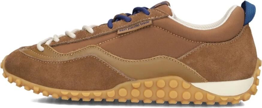 EAST PACIFIC TRADE Lage Sneakers Dames Checkmate Driver Textiel Camel - Foto 2