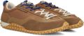 EAST PACIFIC TRADE Lage Sneakers Dames Checkmate Driver Textiel Camel - Camel