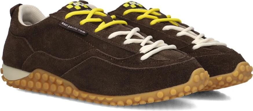 EAST PACIFIC TRADE Lage Sneakers Dames Checkmate Driver Bruin - Foto 2