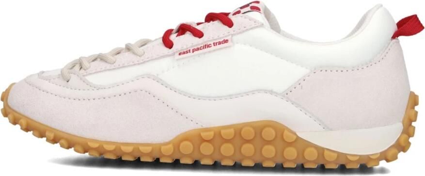 EAST PACIFIC TRADE Lage Sneakers Dames Checkmate Driver Suède Wit
